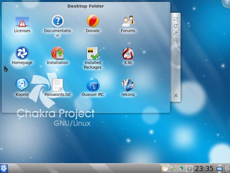 Trying out the Chakra Project