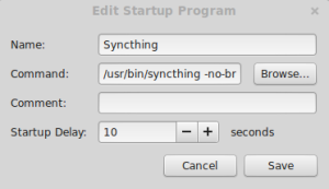It’s easy enough to get Syncthing started
